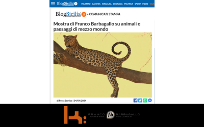 Mostra di Franco Barbagallo su animali e paesaggi di mezzo mondo