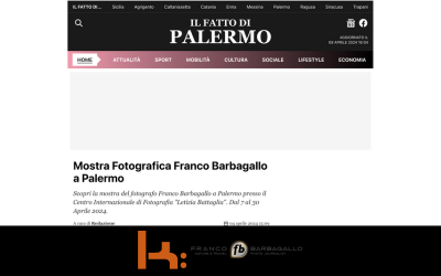 Mostra Fotografica Franco Barbagallo a Palermo