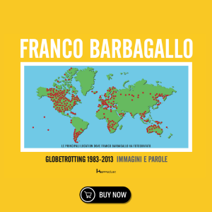 CATALOGO DELLA MOSTRA DI FRANCO BARBAGALLO GLOBETROTTING 1983-2013 IMMAGINI E PAROLE